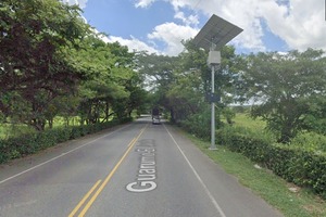 Radar de velocidad  Cáceres, Antioquia